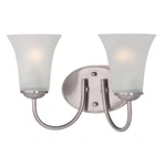 Maxim Lighting Logan Bath Vanity, Satin Nickel - 10052FTSN. Fixed Price $51.00.