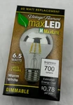 Maxlite Filament Light Bulb (76530) 6.5W 120V A19 Medium Screw Lot Of. Fixed Price $28.72.