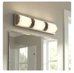Allen + Roth Kinsley 22-IN 3 Light Brushed Nickel Integrated Led Modern/contempo. Fixed Price $79.99.