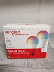 Sengled Smart Wifi Light Bulbs 2 Pack. Fixed Price $9.95.