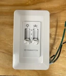 Fanimation (C2) CW2WH White Control Wall Mount. Fixed Price $19.99.