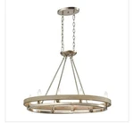 Elk 75065/8 Ramsey Chandelier, 8-LIGHTS 480 Total Watts, Satin Nickel. Fixed Price $399.00.