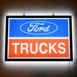 Neonetics 7LEDFT Ford Trucks Slim Light Business Sign 20"X13". Fixed Price $179.99.