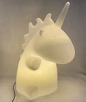 Smoko Giant Unicorn Led Lamp Color Changing Night Light Xl 19" Decor '16. Fixed Price $129.00.