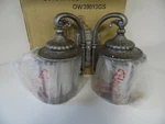Vaxcel Bathesda OW39013GS Outdoor Double Wall Sconce Gilded Silver Finish. Fixed Price $93.74.