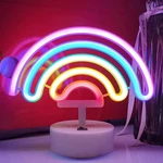 Jywj Neon Signs With Holder Base,usb Or 3-AA Battery Powered Light,led T.... Fixed Price $21.97.
