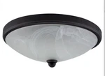 Dream Lighting 12VOLT Dc Led Glass Ceiling Fixture For Rv Boat Black P2. Fixed Price $29.95.