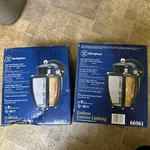 Westinghouse Lighting 66961 Exterior Wall Lantern Matte Black. Fixed Price $25.00.