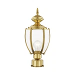 Livex Lighting 2009 Outdoor Basics 15-3/4"H Post Brass. Fixed Price $177.96.