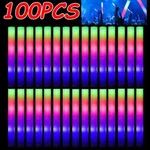 100PCS Led Foam Sticks Light Up Wands Rally Flashing Glow Party Rave. Fixed Price $53.90.