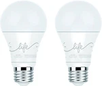 Ge Smart Bulb Connected Dimmable 800 Lumens 11W, Wifi LED11DA19/CL2PT 2-PACK. Fixed Price $5.95.