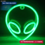 Jywj Alien Neon Light,usb Or 3-AA Battery Powered Signs,led Desktop Wall. Fixed Price $16.81.