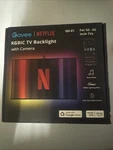 Govee Netflix Rgbic Led Tv Backlight W/ Camera 12.5FT 55-65IN H6198. Fixed Price $41.10.