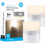 Ge Led Motion Sensor Night Light, Plug Into Wall, 40 Lumens, Soft White, Ul-cert. Fixed Price $30.22.