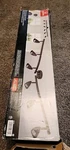 Globe Electric 59376 Grayson 6-LIGHT Adjustable S-shape Track Lighting, Black Go. Fixed Price $30.00.
