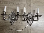 2X Crystorama Westbury Light Pewter Wall Sconce 642-PW Vintage Victorian Style. Fixed Price $225.00.