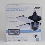 Feit Electric Smart Adjustable Led Panel Light With & Tilt Camera - New. Fixed Price $169.00.