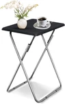 Folding Table,tv Dinner With Sturdy Mdf Top,eating Trays For Livin. Fixed Price $43.03.