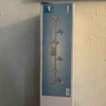 Eglo Zeraco 3 Ft. 6LIGHT Matte Nickel Track Lighting With Adjustable Heads. Fixed Price $115.00.