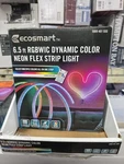 Ecosmart 6.5FT Rgbwic Dynamic Color Changing Dimmable Linkable Plug-in+remote. Fixed Price $14.99.