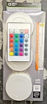 Commercial Electric Plug-in 3-LIGHT Led Rgbw Puck With Color Changing. Fixed Price $39.78.