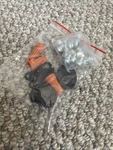 Bellina 42 Oil-rubbed Bronze Ceiling Fan Light Part Only Hardware Bag Pull Chain. Fixed Price $12.99.