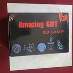 3D Lamp Wolf Shape Ticent 7 Color Changing Night Light Smart Touch. Fixed Price $15.00.