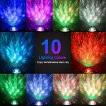 Led Galaxy Starry Night Light Projector Ocean Sky Party Speaker Bluetooth. Fixed Price $9.99.