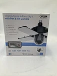 Feit Electric Smart Adjustable Panel W/ & Tilt Camera Dimmable Led Light. Fixed Price $71.96.