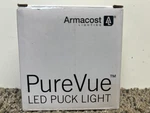 Armacost Lighting Purevue 4000K Led Puck Bright White 223412. Fixed Price $14.00.