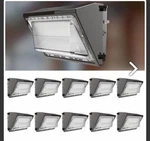 Lightdot 150W Led Wall 10 Pack, 22500LM Dusk To Dawn Outdoor Security. Fixed Price $250.00.