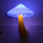 Ausaye Blue Led Mushroom Night Light Sensor Plug-in For Kids & Adults. Fixed Price $16.37.