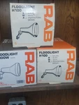 Rab H100W Floodlight Lot Of 3. Fixed Price $29.00.