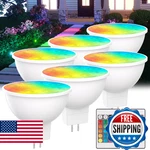 Noobibaba MR16 Led Bulb Color Changing 4W 12V GU5.3 Bi-pin Landscape Lighting. Fixed Price $73.19.