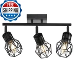 Banganma 3 Track Lighting Fixtures Ceilingblack Flush Mount. Fixed Price $83.77.