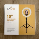 Tomshine 10" Selfie Led Ring Light Open Box. Fixed Price $20.00.