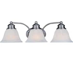Maxim 2688MRSN Malaga Vanity 3-LIGHT 180 Total Watts, Satin Nickel. Fixed Price $74.71.