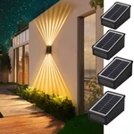 Led Solar Fence Light Outdoor Dusk-to-dawn Wall Garden Pathway Deck Lamp. Fixed Price $65.99.
