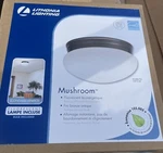 Lithonia Lighting Mushroom Fluorescent 10976 Bz (new) Psj. Fixed Price $25.00.