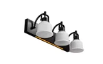 Globe Rockhill 22" 3-LIGHT Led Vanity Matte Black Motion Activated. Fixed Price $49.90.