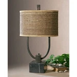 Stabina Tropical Feel Woven Rattan Shade Xxl 30" Table Lamp Uttermost 26541. Fixed Price $451.20.