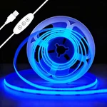 Inextstation 6.6FT 2M Blue Cob Strip Light, 5V Usb 640LEDS .... Fixed Price $14.46.