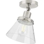 1 Light Flush Mount-brushed Nickel Finish 70-BEL-4442077 Bailey Street Home. Fixed Price $71.95.