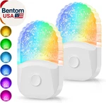 Night Lights Plug Into Wall 2 Pack Color Changing For Kids, 8-COL. Fixed Price $27.00.