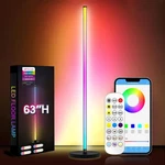 63 H Rgb Floor Led Corner LAMP,16 Million Diy Colors, 68+ Scenes, Mu. Fixed Price $49.14.