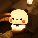 Cute Silicone Animal Led Night Light Touch Dimmable Baby Kids Bedside Lamp Gift. Fixed Price $12.99.