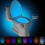 3 Pieces Gold Armour Toilet Night Light, 8 Color Led Free Shipping. Fixed Price $13.95.