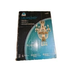 Rare Bel Air Lighting Swarovski Crystal Spectra 8 Chandelier #126541. Fixed Price $199.99.