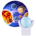 Projectables Led Space Night Light Projector, Dusk-to-dawn Sensor, Auto On/off,. Fixed Price $13.09.