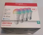Sengled Wifi Color Changing Light Bulb, A19 Rgb No Hub Required - 4 Pack. Fixed Price $21.99.